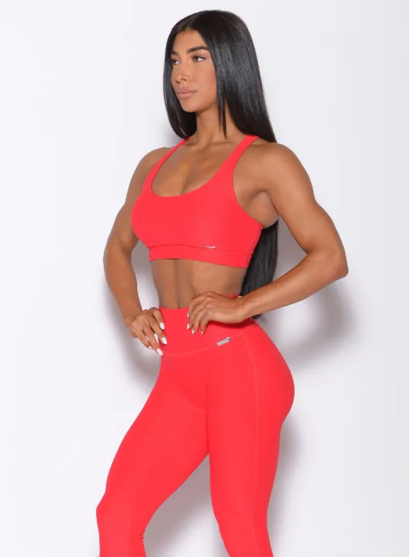 Chevron Sports Bra sold by Bombshell Sportswear