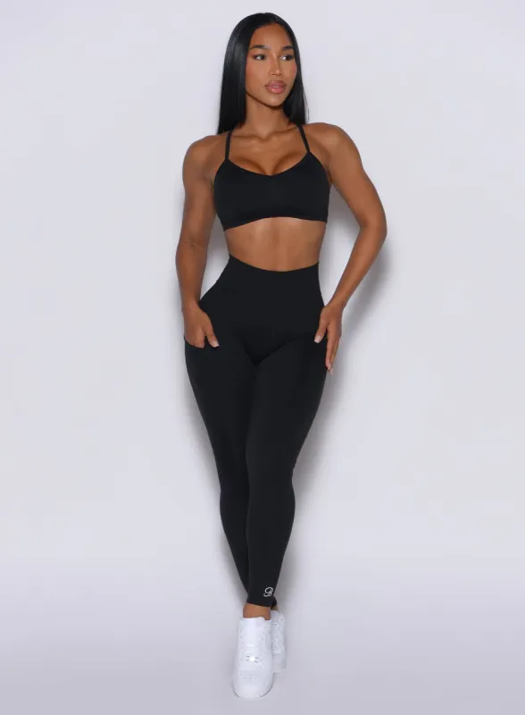 Peach Pocket Leggings sold by Bombshell Sportswear