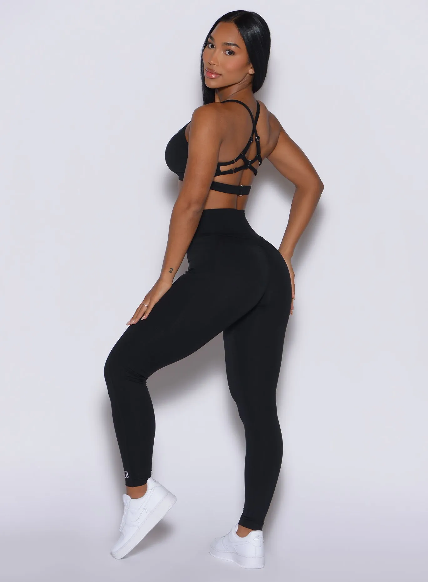 Peach Pocket Leggings sold by Bombshell Sportswear product image thumbnail 5