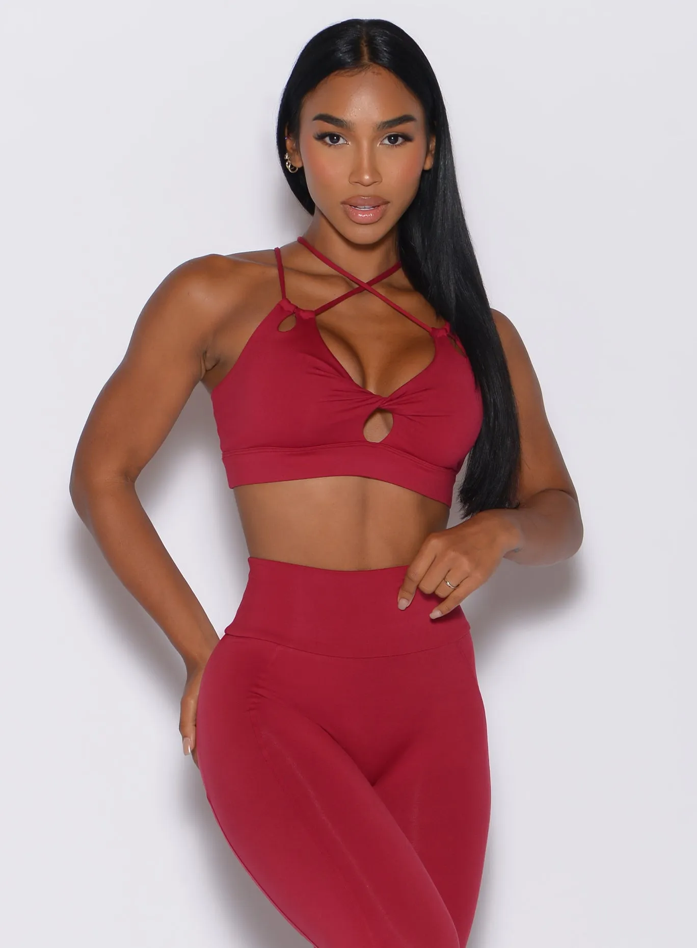 Twist Sports Bra sold by Bombshell Sportswear product image thumbnail 5