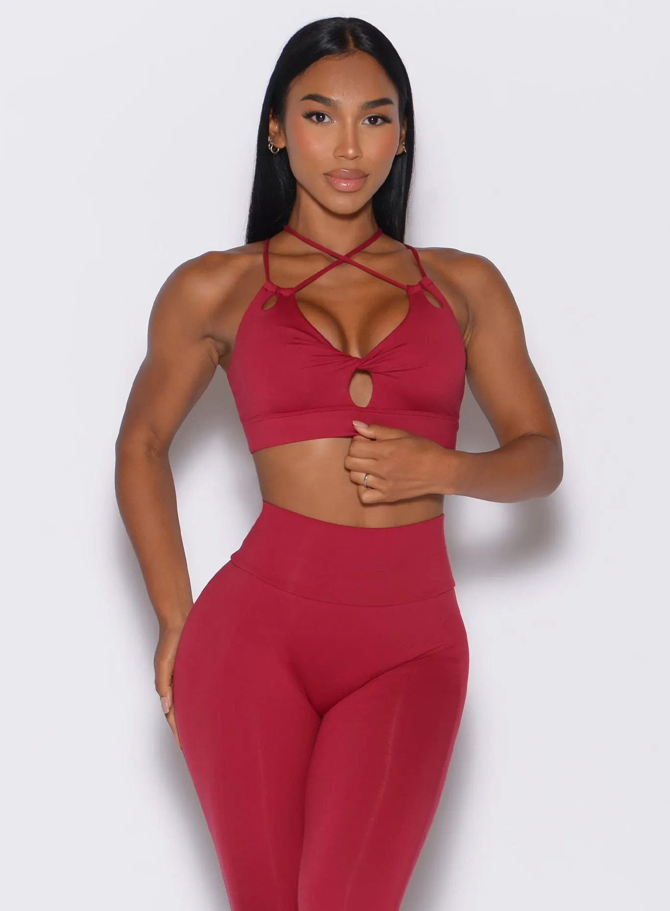 Twist Sports Bra sold by Bombshell Sportswear