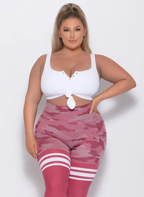 Henley Sports Bra sold by Bombshell Sportswear