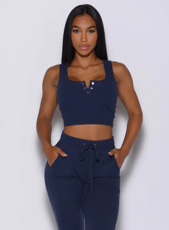 Henley Long Bra sold by Bombshell Sportswear