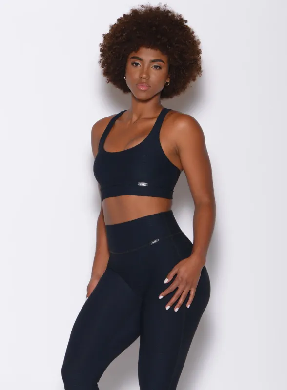 Chevron Sports Bra sold by Bombshell Sportswear