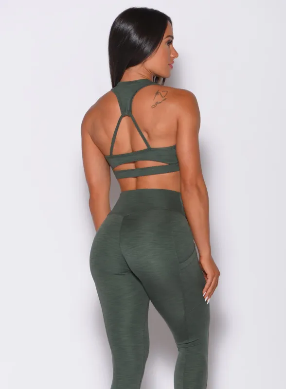 Power Rib Sports Bra sold by Bombshell Sportswear