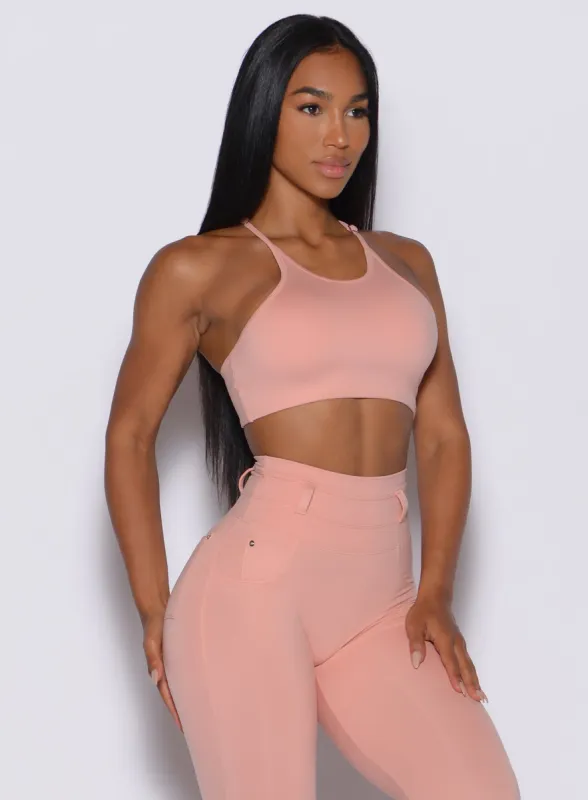 High Neck Crop Bra sold by Bombshell Sportswear