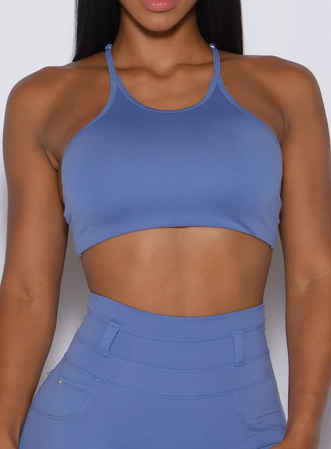 High Neck Crop Bra sold by Bombshell Sportswear product image thumbnail 5