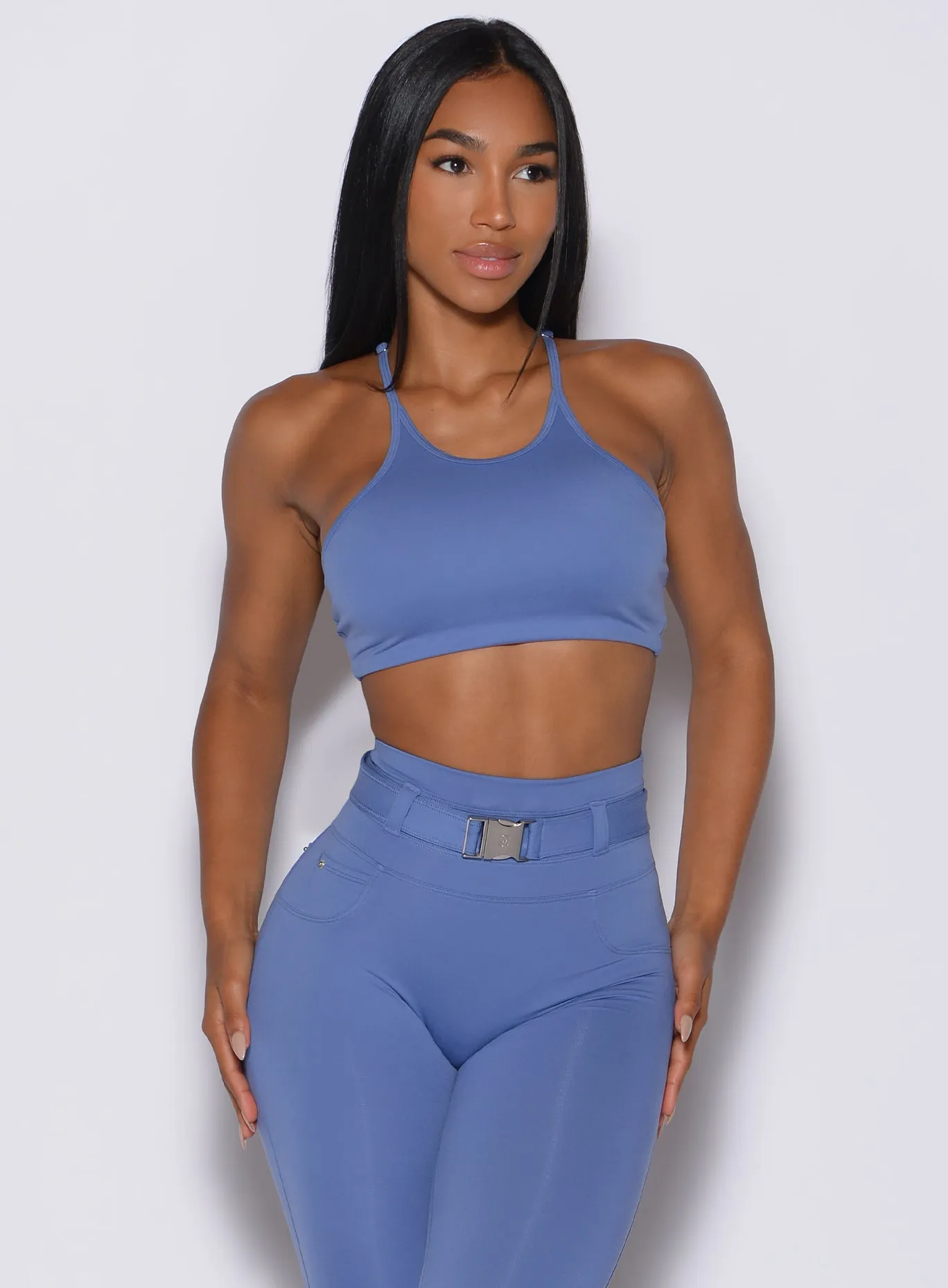 High Neck Crop Bra sold by Bombshell Sportswear