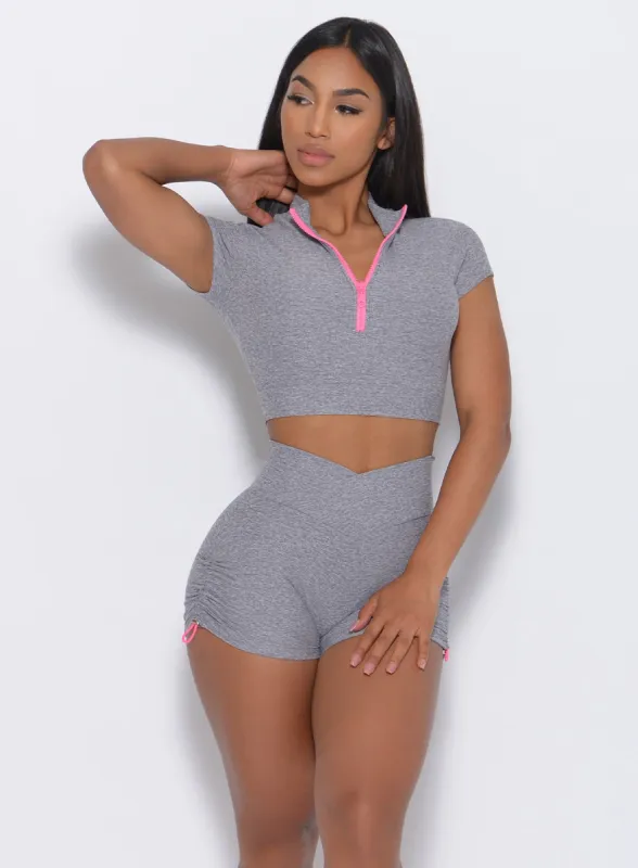 Neon Zip Top sold by Bombshell Sportswear