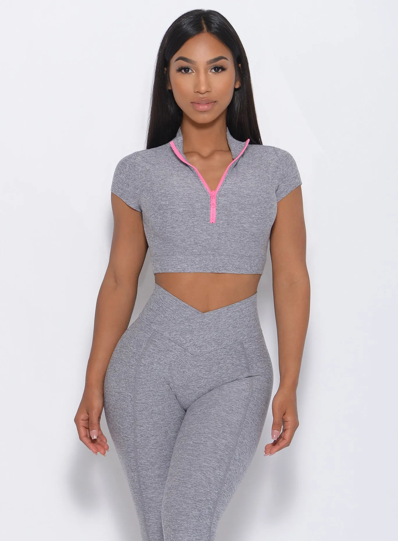 Neon Zip Top sold by Bombshell Sportswear product image thumbnail 3