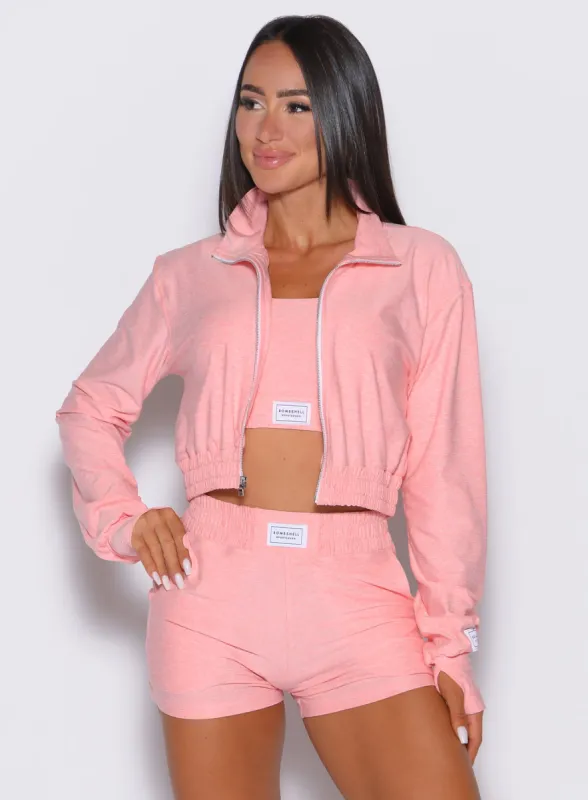 Cloud Crop Jacket sold by Bombshell Sportswear