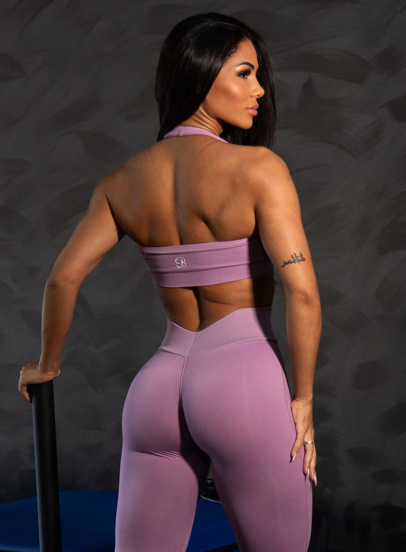 Rib Backless Bra sold by Bombshell Sportswear product image thumbnail 4