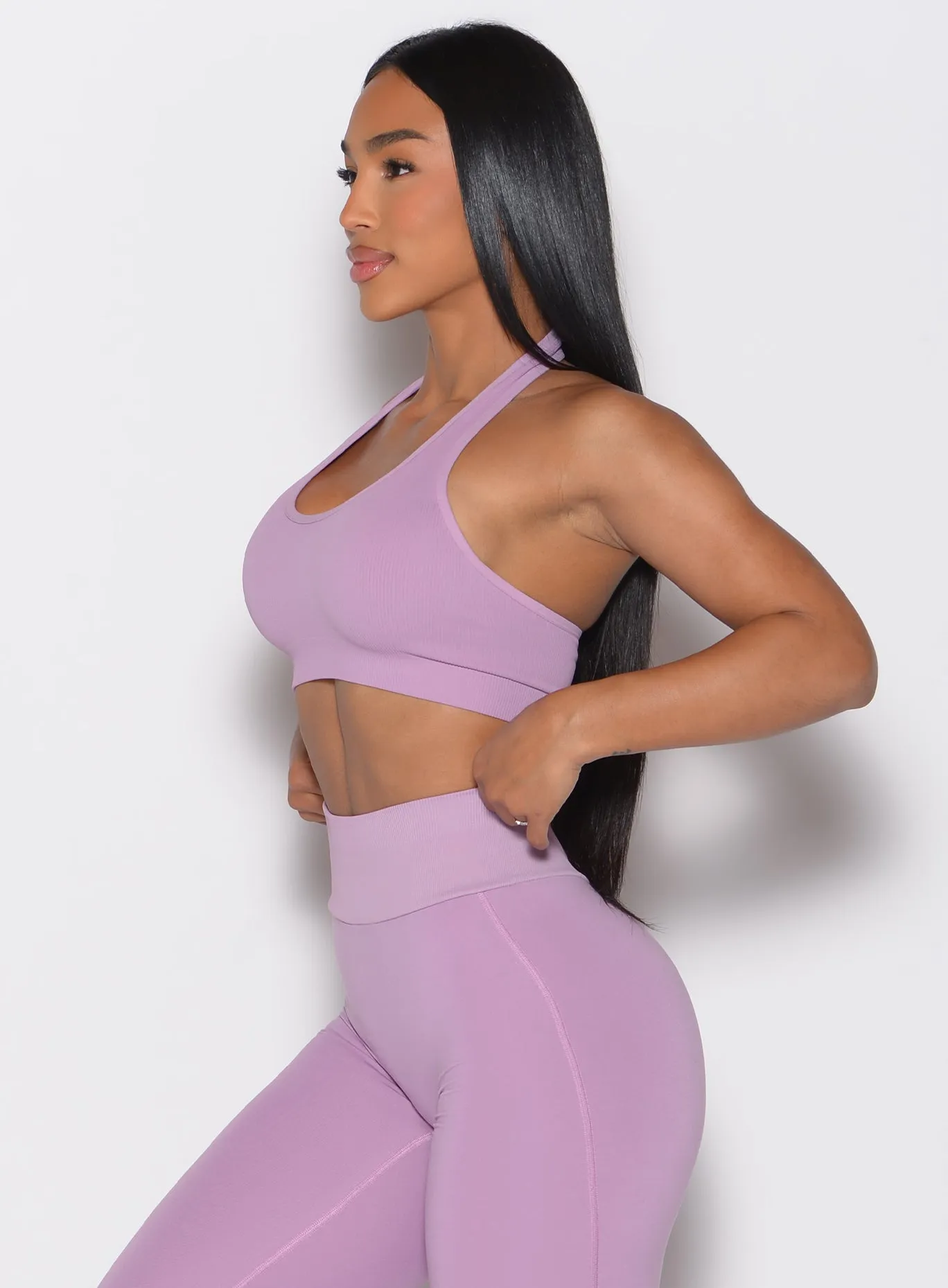 Rib Backless Bra sold by Bombshell Sportswear product image thumbnail 5