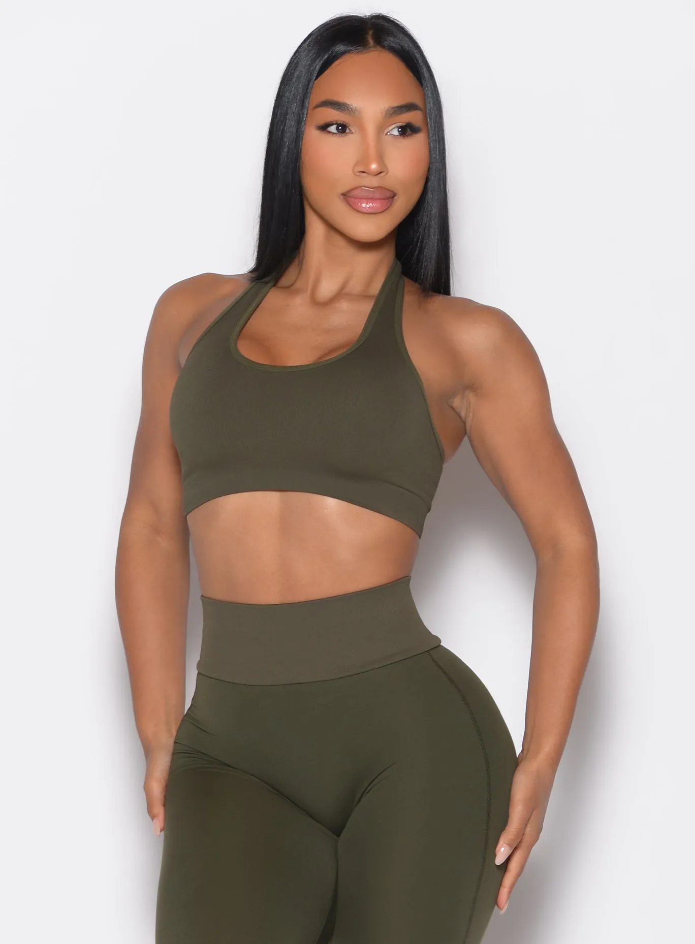 Rib Backless Bra sold by Bombshell Sportswear product image thumbnail 5