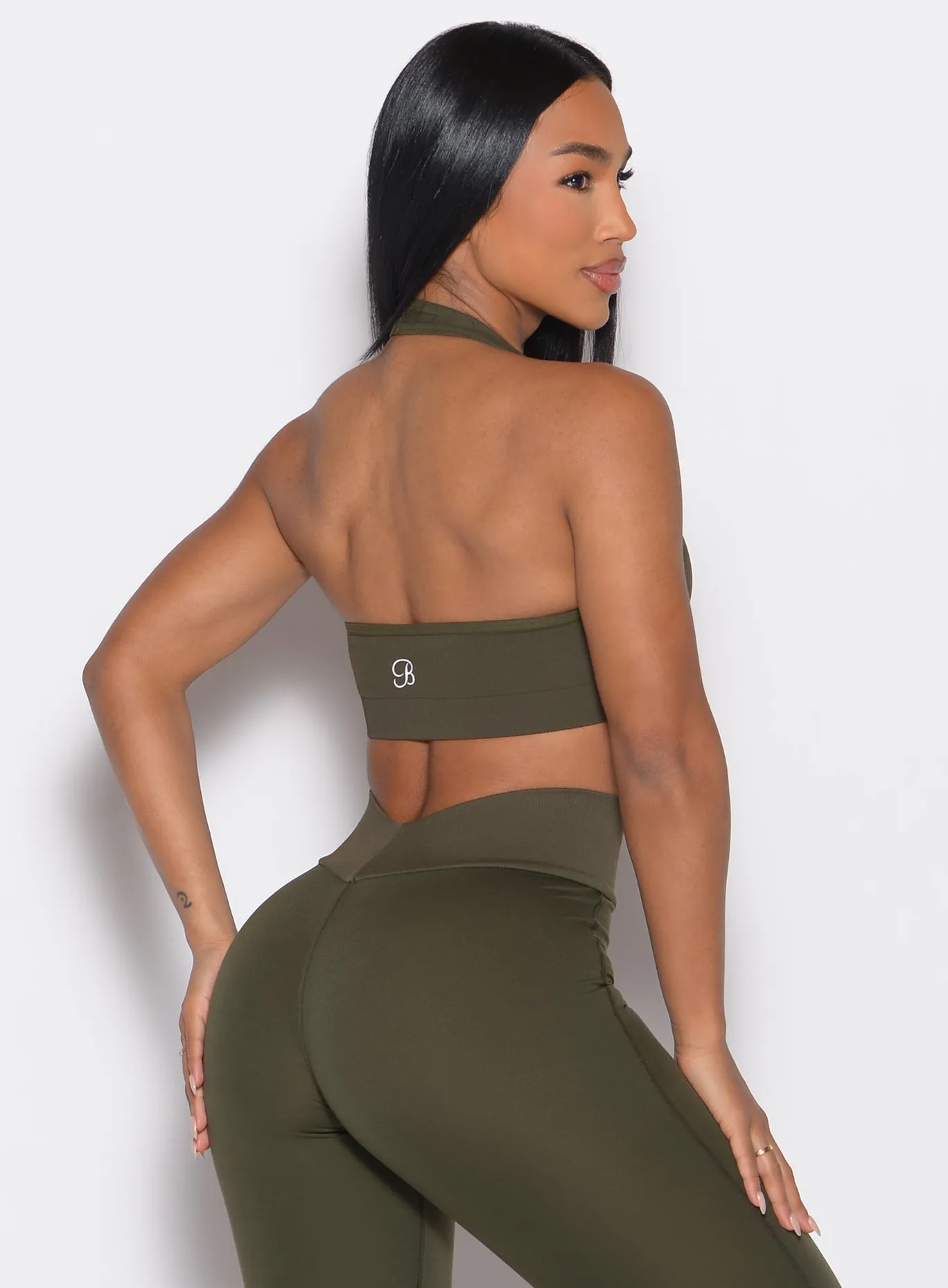 Rib Backless Bra sold by Bombshell Sportswear product image thumbnail 4