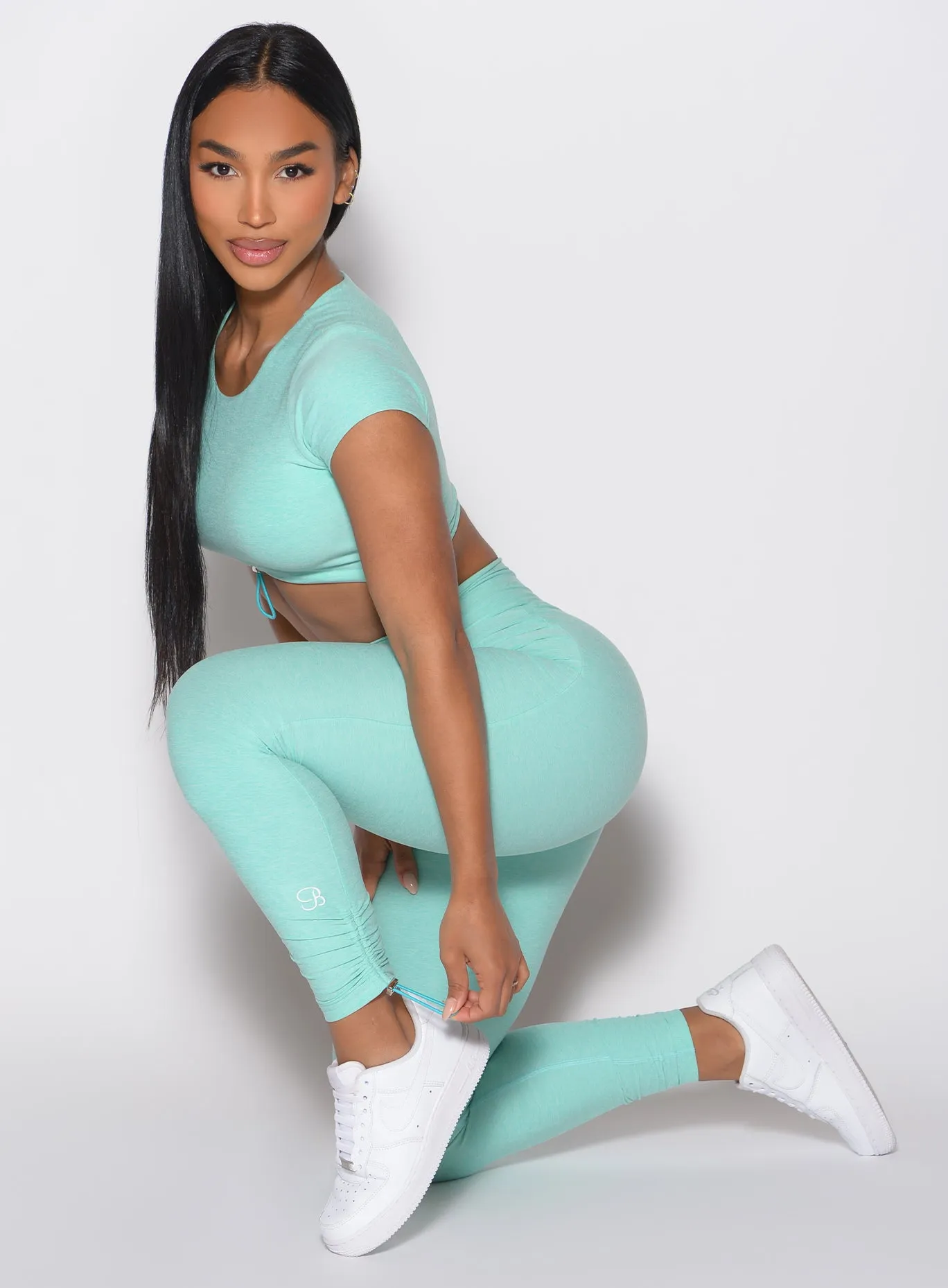 Toggle Pull Leggings sold by Bombshell Sportswear product image thumbnail 3