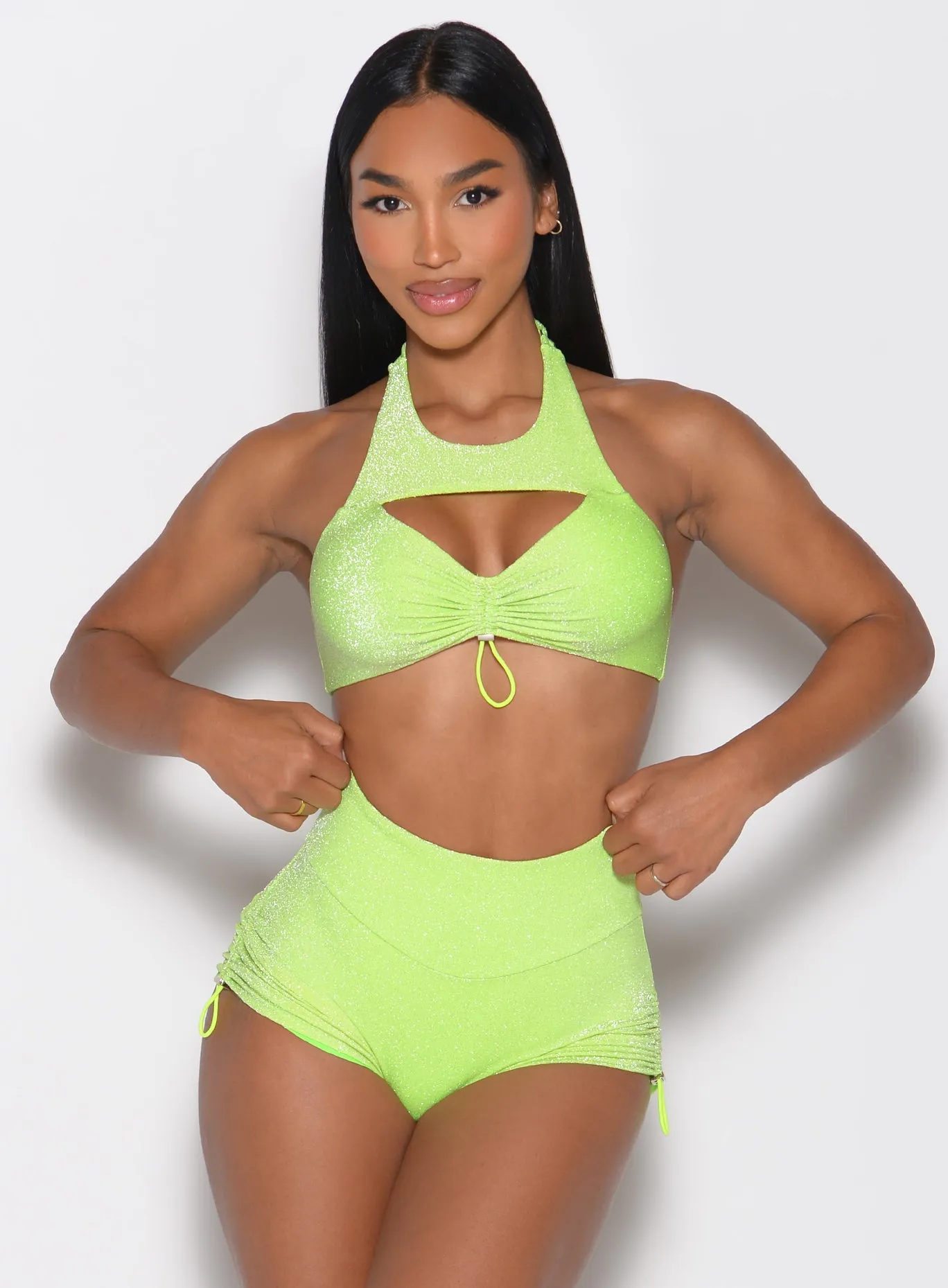 Sunkissed Sparkle Bikini Bra sold by Bombshell Sportswear