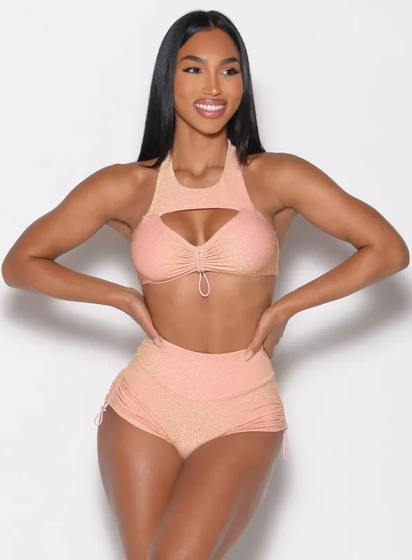 Sunkissed Sparkle Bikini Bra sold by Bombshell Sportswear