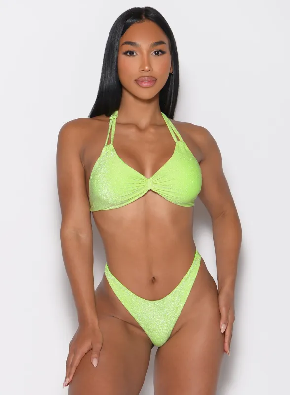 Sunkissed Sparkle Bikini Top sold by Bombshell Sportswear