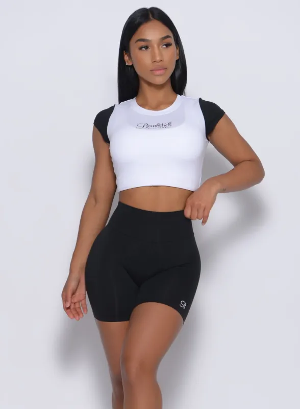 Crop Fit Fam Tee sold by Bombshell Sportswear