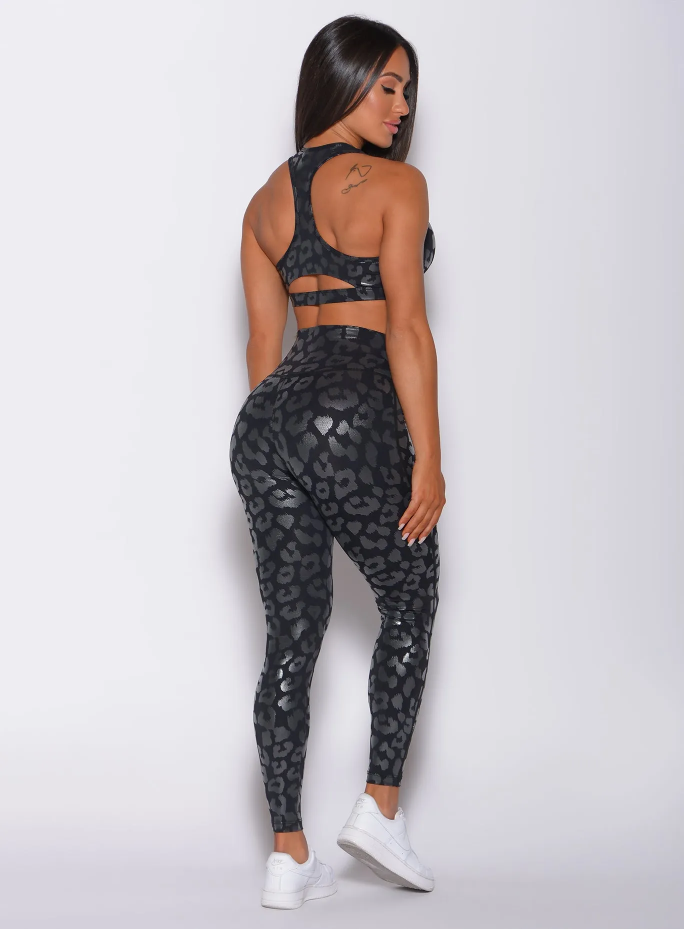 Shine Leopard Leggings sold by Bombshell Sportswear product image thumbnail 3