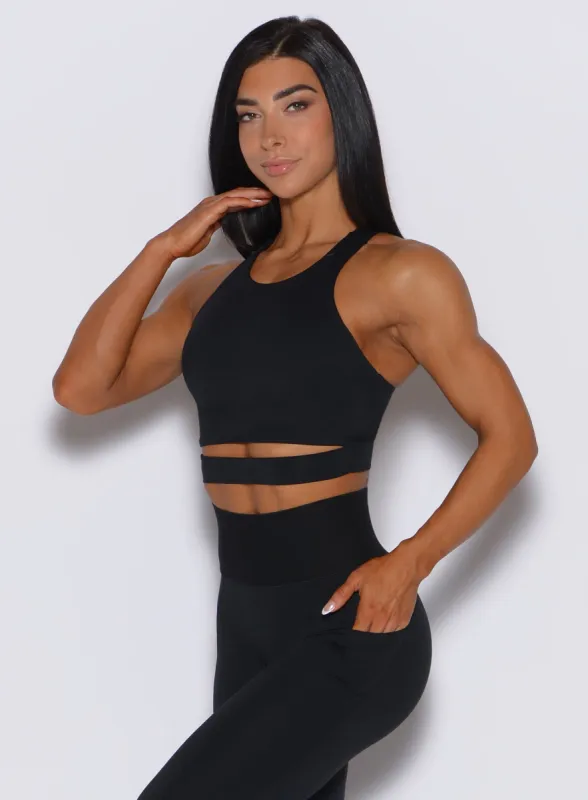Sliced Tank Bra sold by Bombshell Sportswear