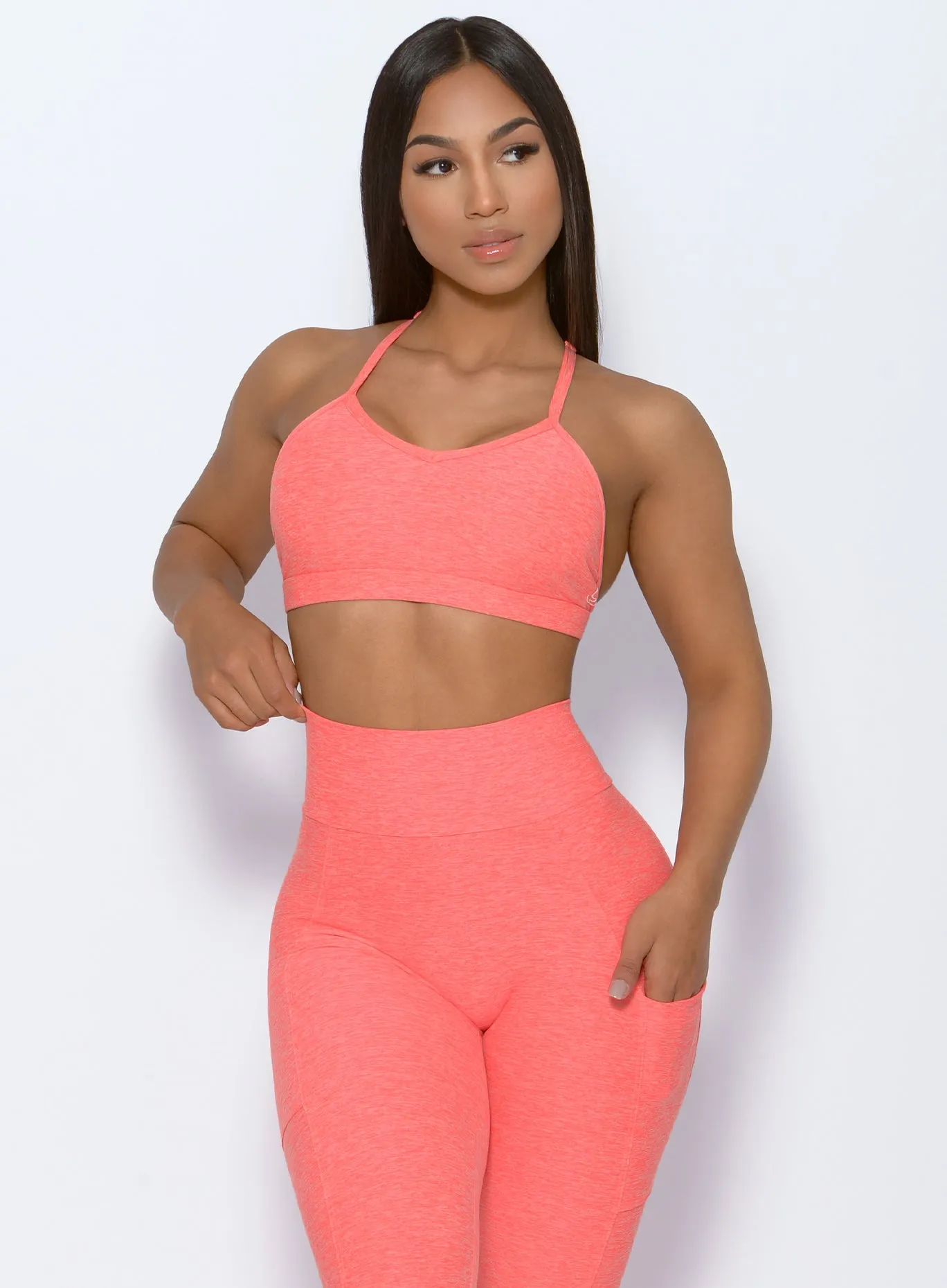 Braid Back Sports Bra sold by Bombshell Sportswear product image thumbnail 2