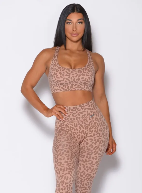 Cheetah Racerback Bra sold by Bombshell Sportswear