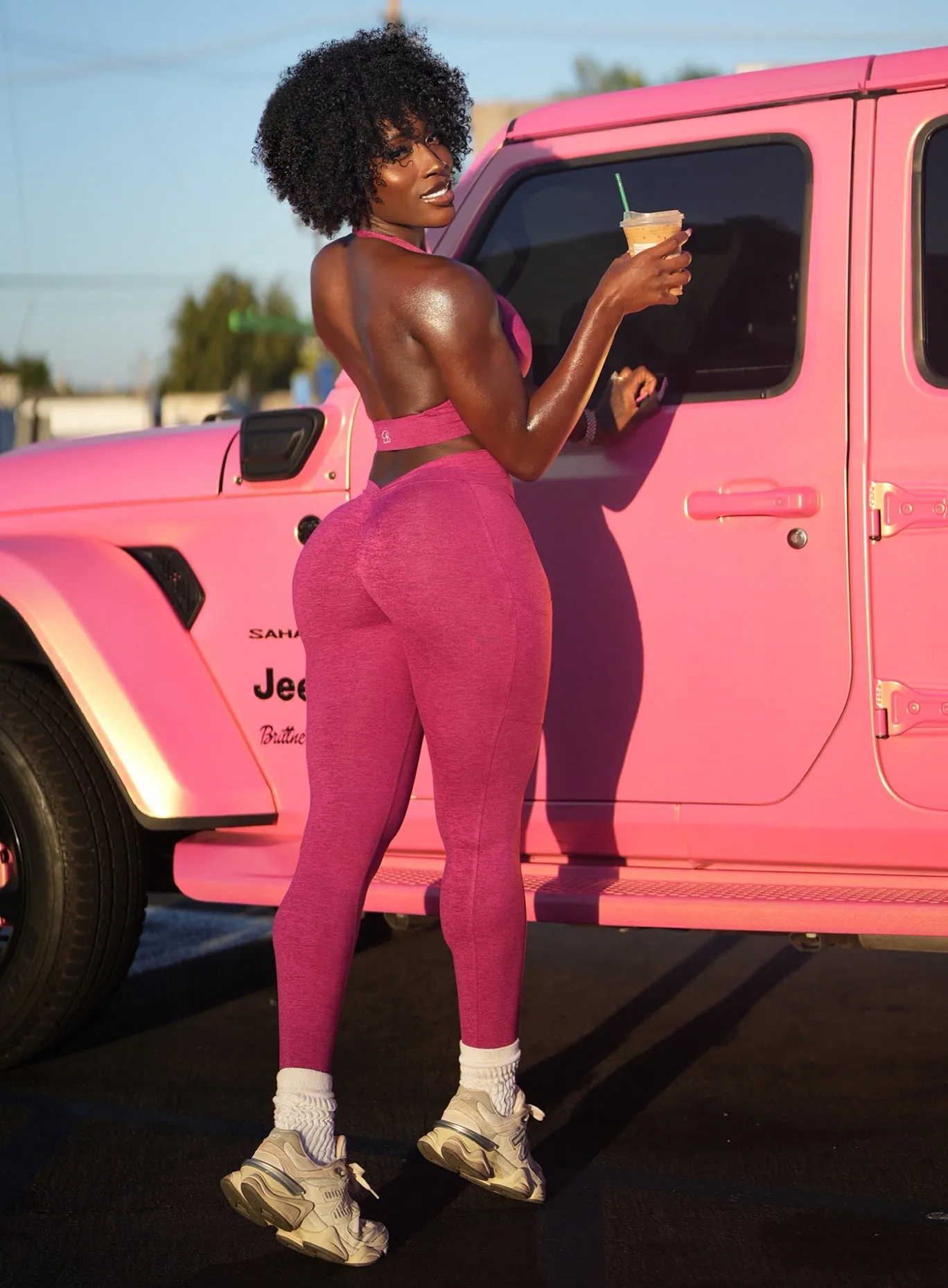 V Back Leggings sold by Bombshell Sportswear product image thumbnail 5