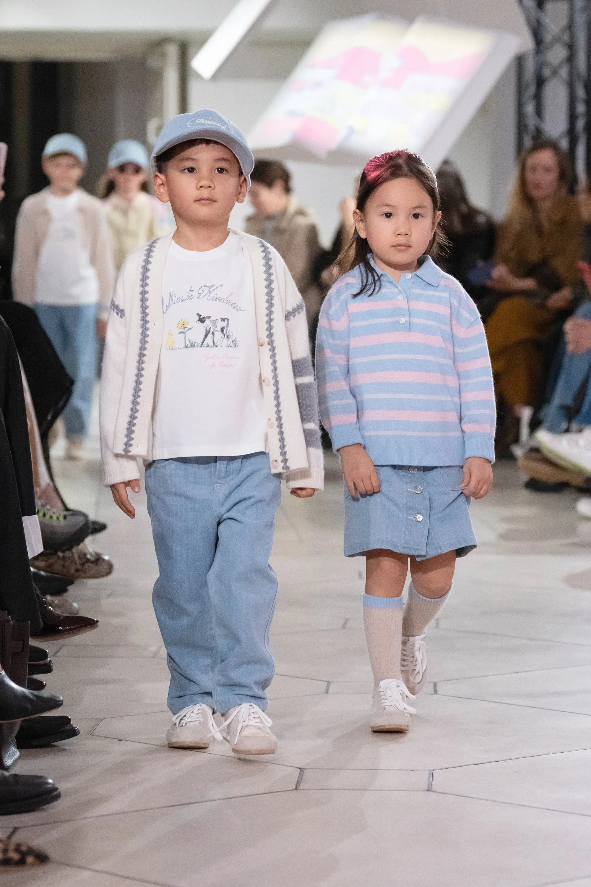 Bonpoint x Guest in Residence Cardigan Lyndon avec broderies placées en cachemire sold by Bonpoint product image thumbnail 5