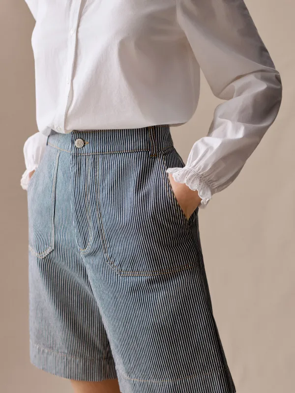 Bermuda Lawren en coton biologique sold by Bonpoint