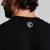 Men's Waffle Crewneck Pullover (Black) sold by Born Primitive