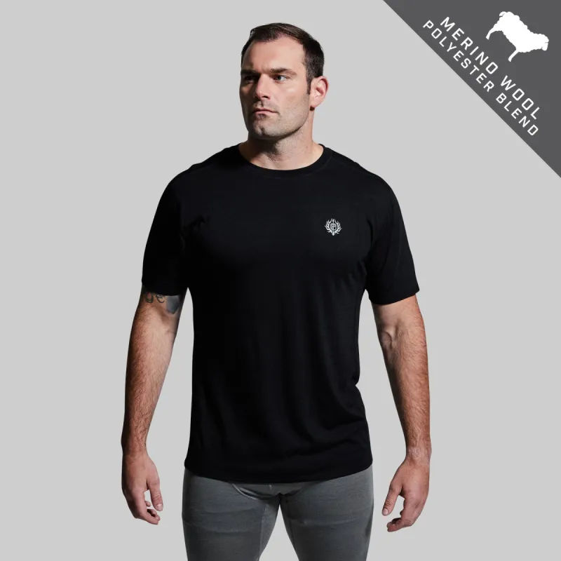 Ridgeline Tee (Black) sold by Born Primitive