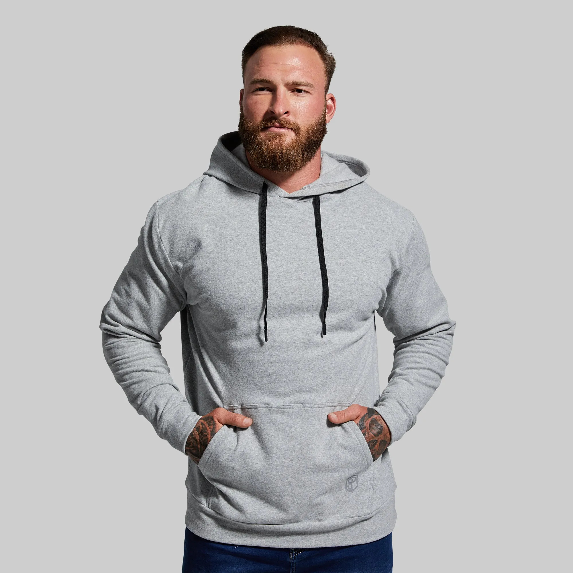 Unmatched Unisex Hoodie (Heather Grey) sold by Born Primitive product image thumbnail 2