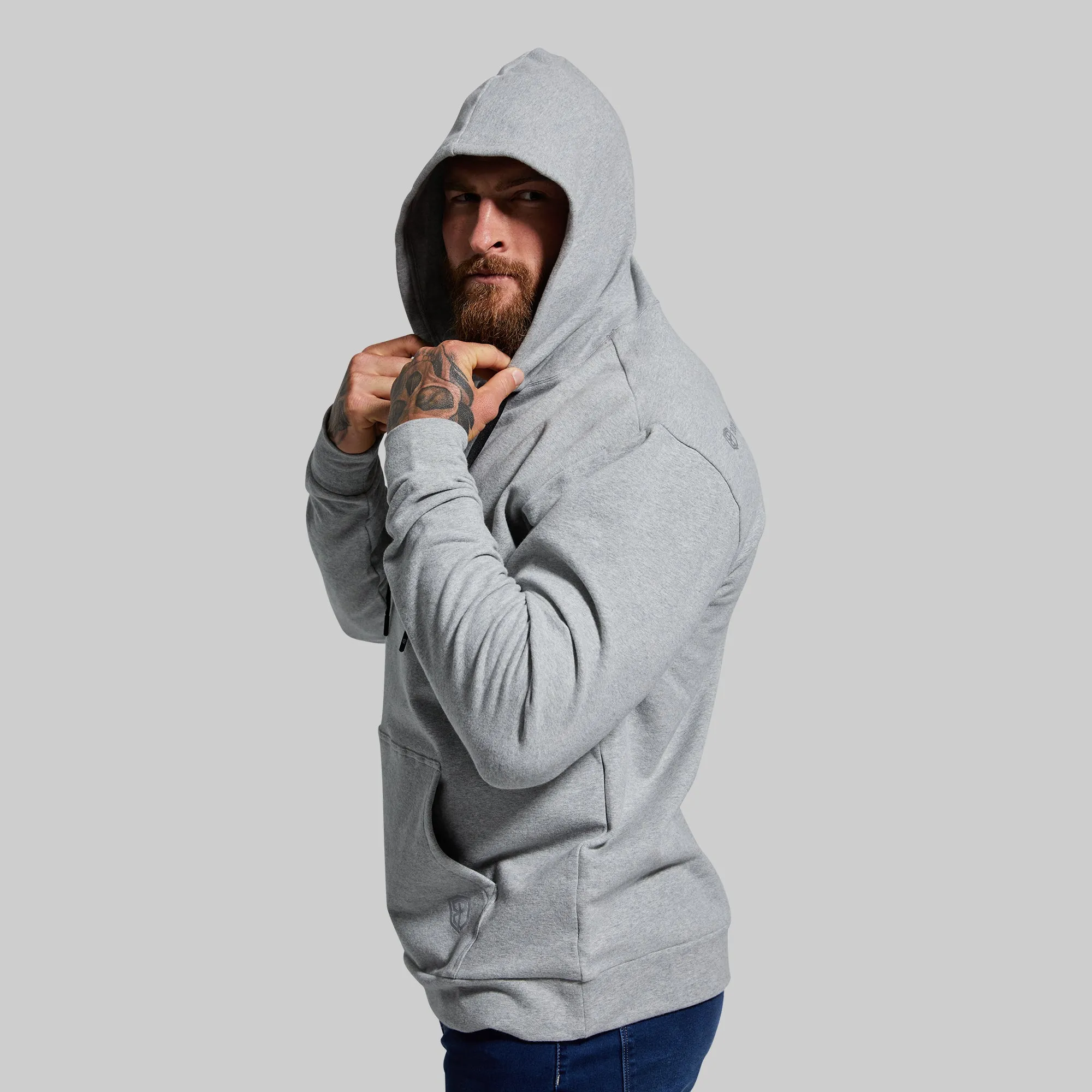 Unmatched Unisex Hoodie (Heather Grey) sold by Born Primitive product image thumbnail 3