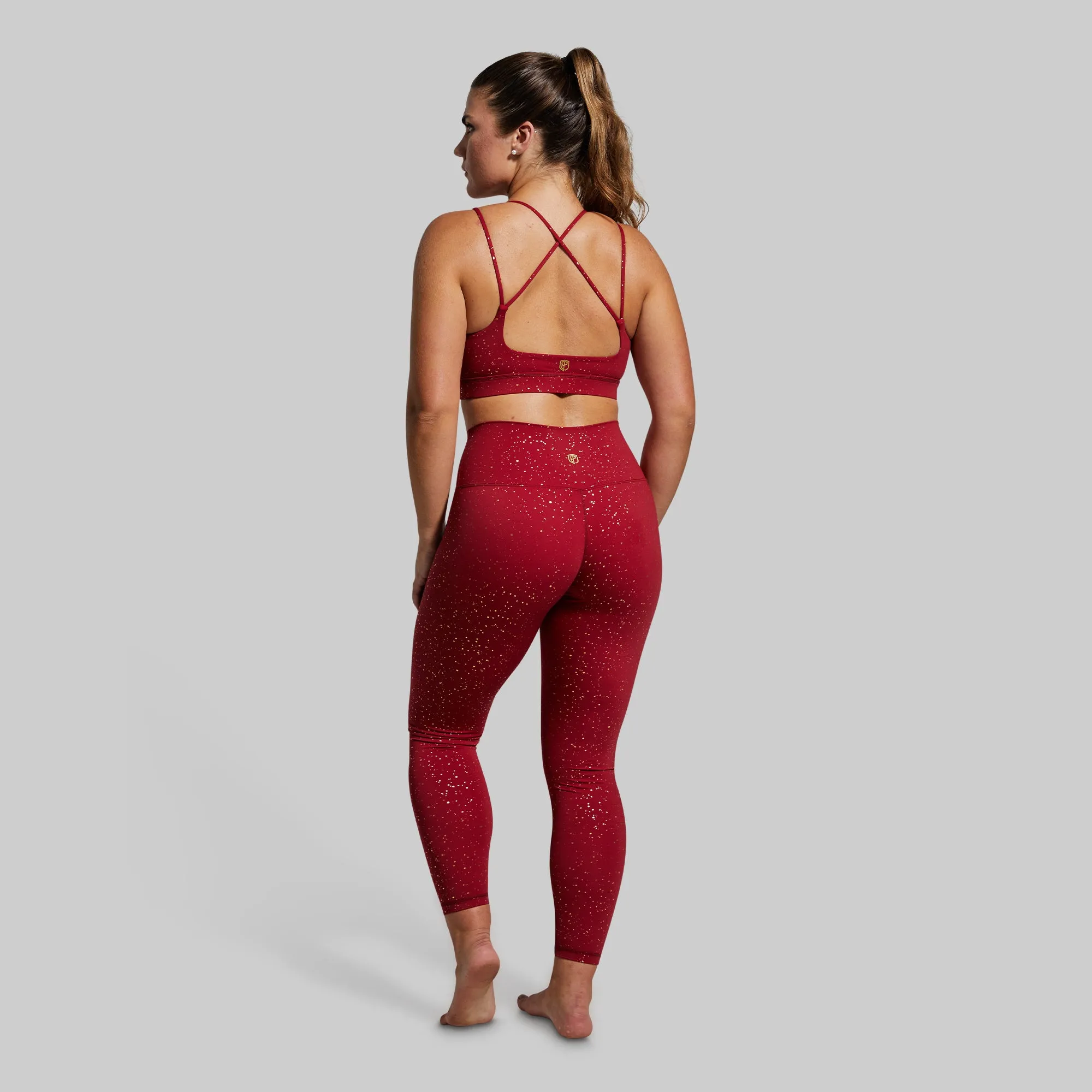Exhale Sports Bra (Ruby Gold) sold by Born Primitive product image thumbnail 5