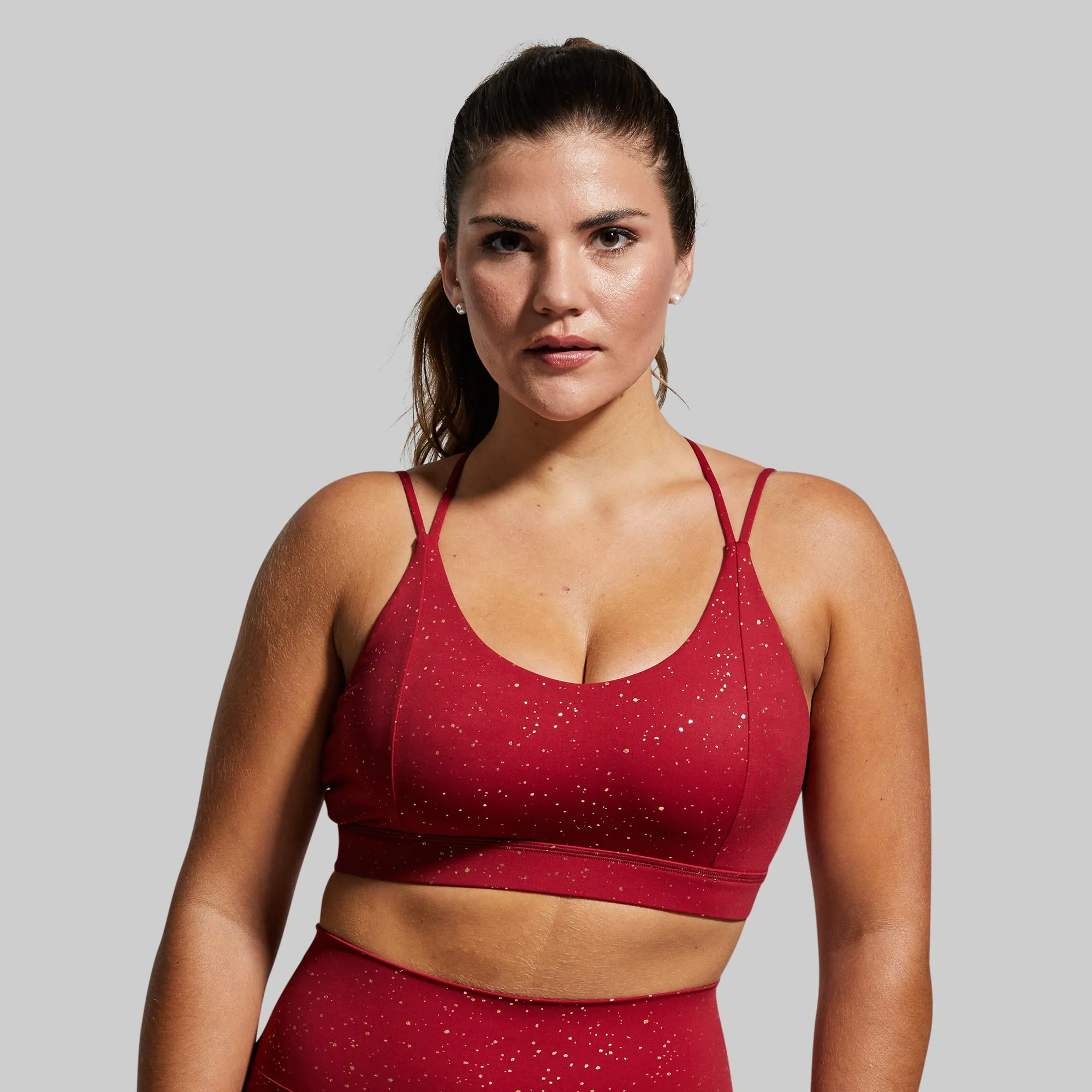Exhale Sports Bra (Ruby Gold) sold by Born Primitive product image thumbnail 2