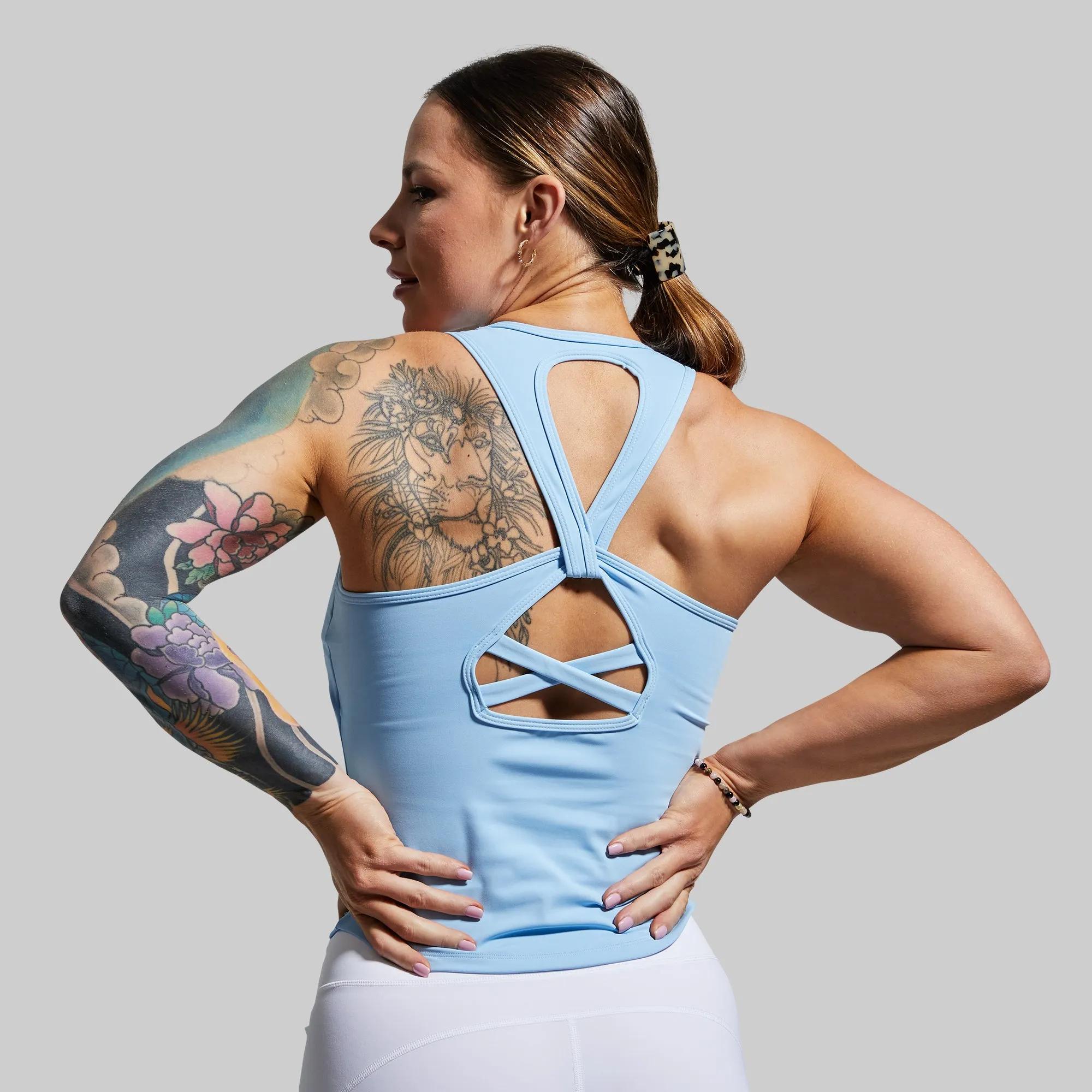 Pina Tank (Dream Blue) sold by Born Primitive