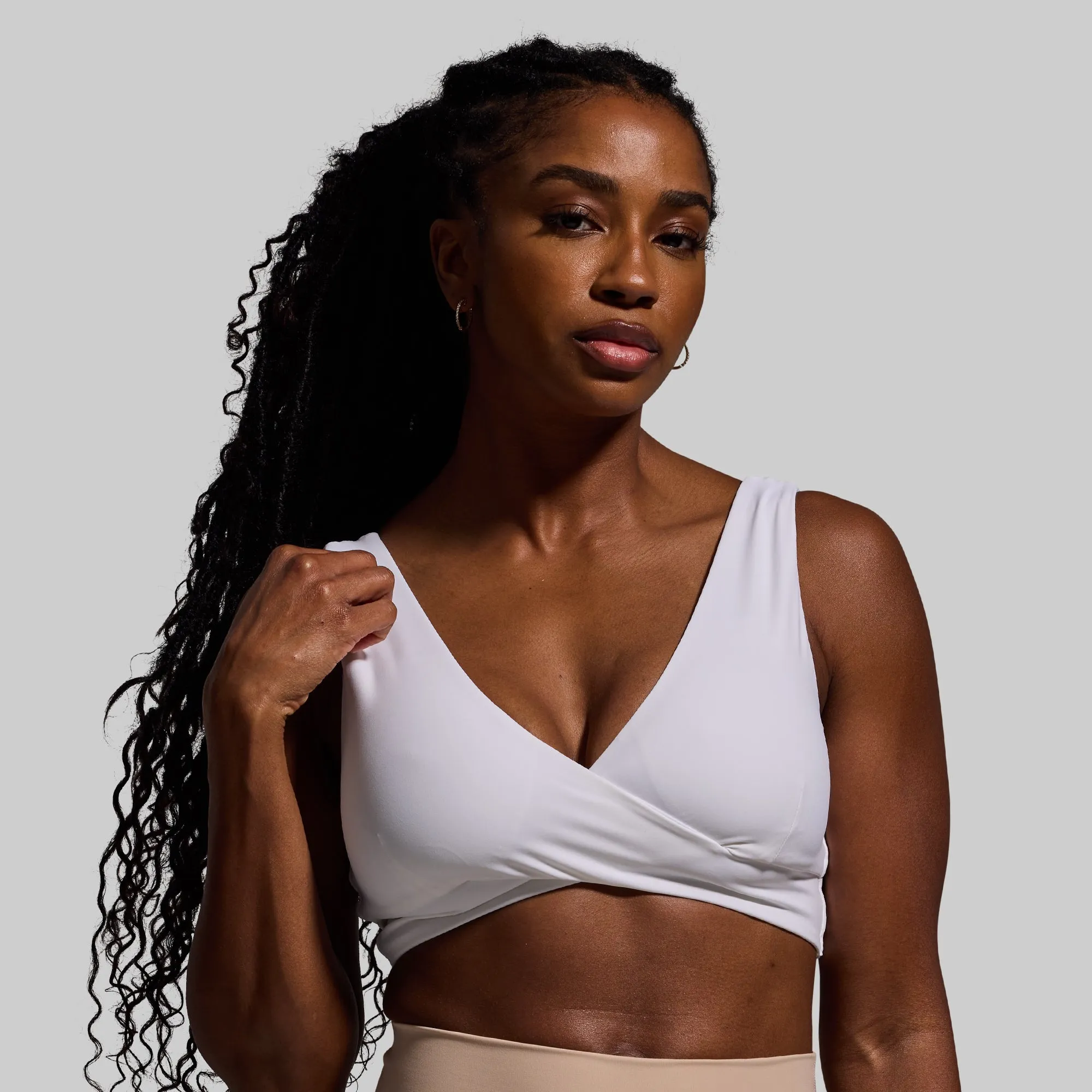Embrace Sports Bra (White) sold by Born Primitive product image thumbnail 3