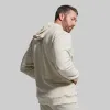 Men's Cloud Hoodie (Heather Oatmeal) sold by Born Primitive