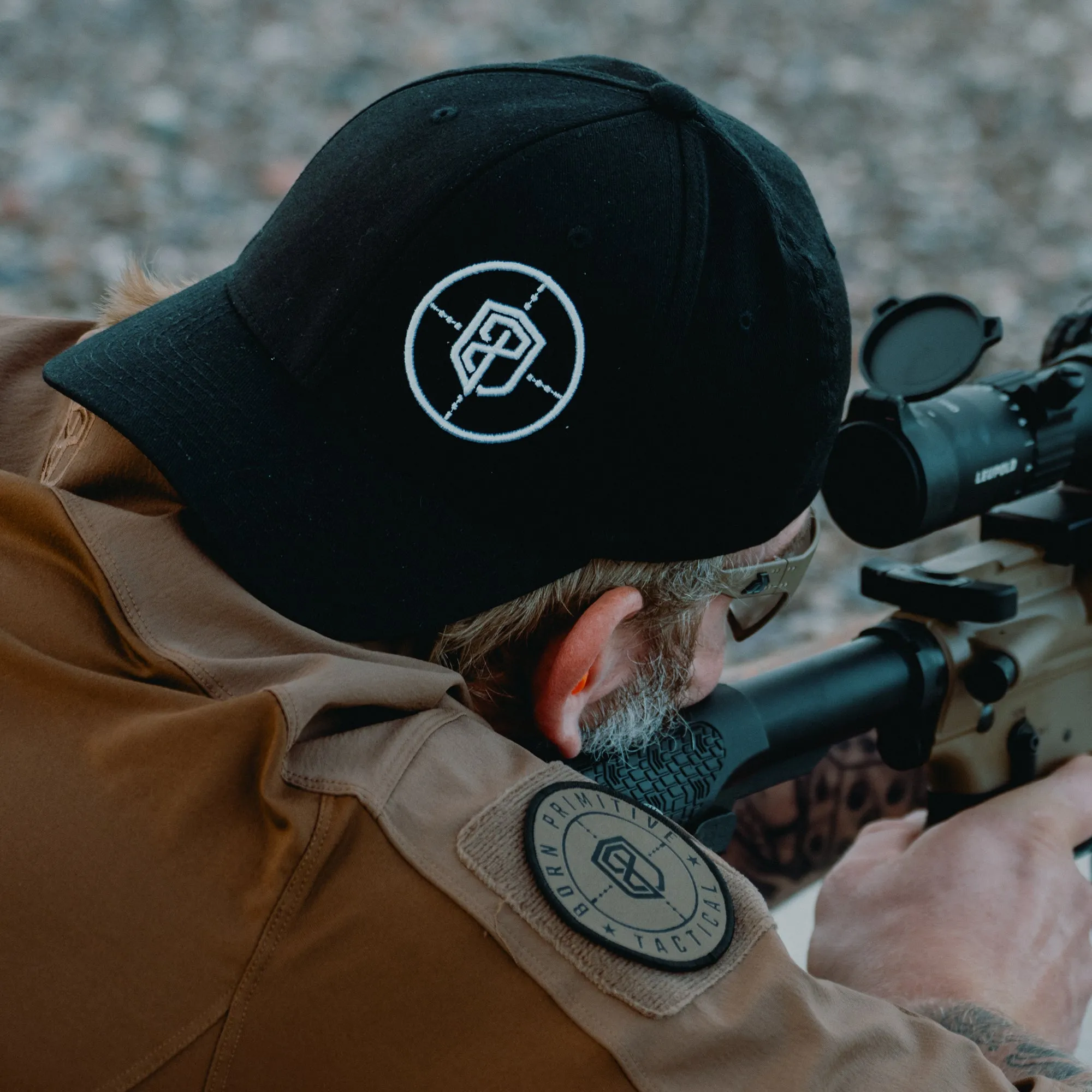 Tactical FlexFit Hat (Black) sold by Born Primitive product image thumbnail 2