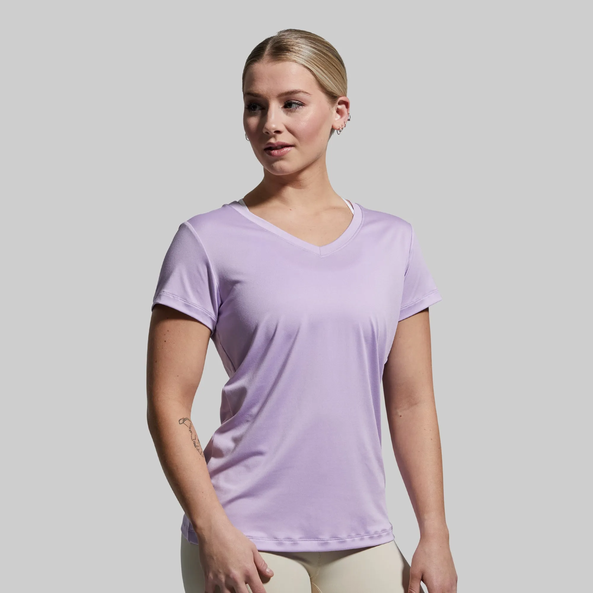 Athleisure Short Sleeve V-Neck (Enchanted) sold by Born Primitive