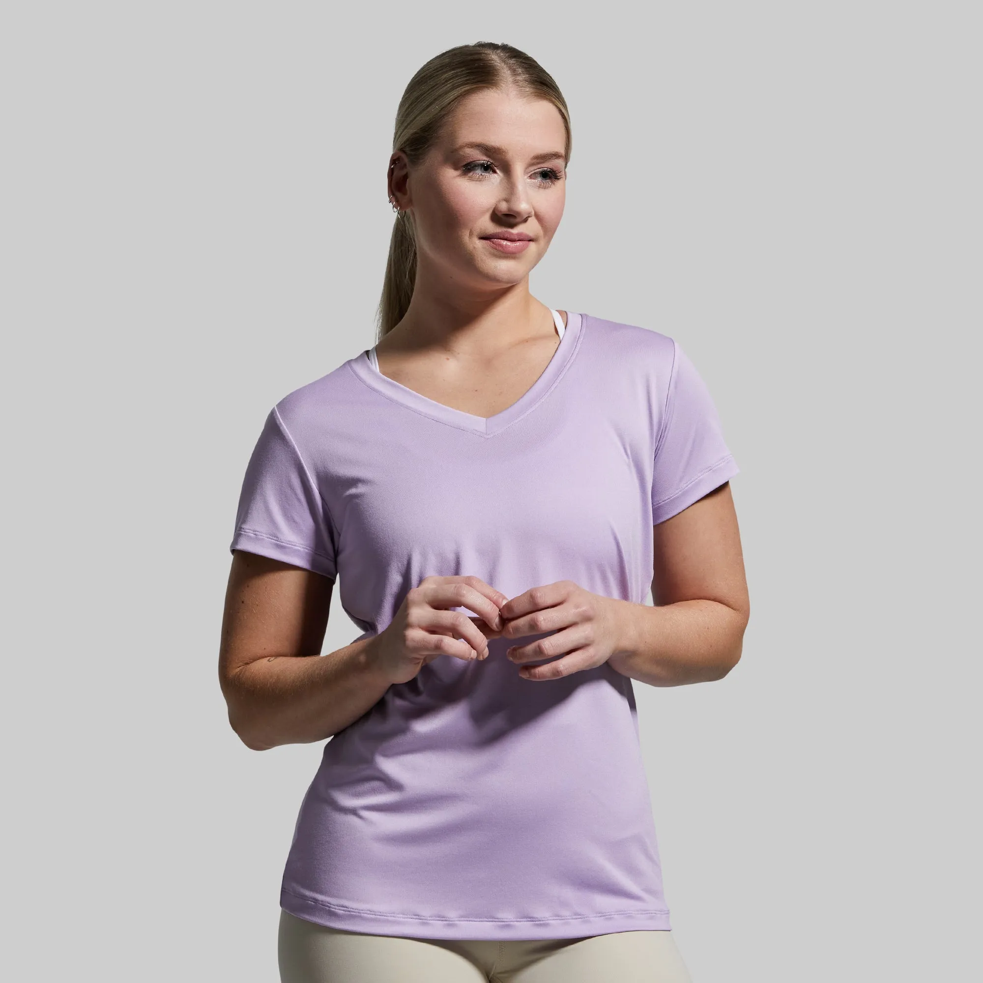 Athleisure Short Sleeve V-Neck (Enchanted) sold by Born Primitive product image thumbnail 3