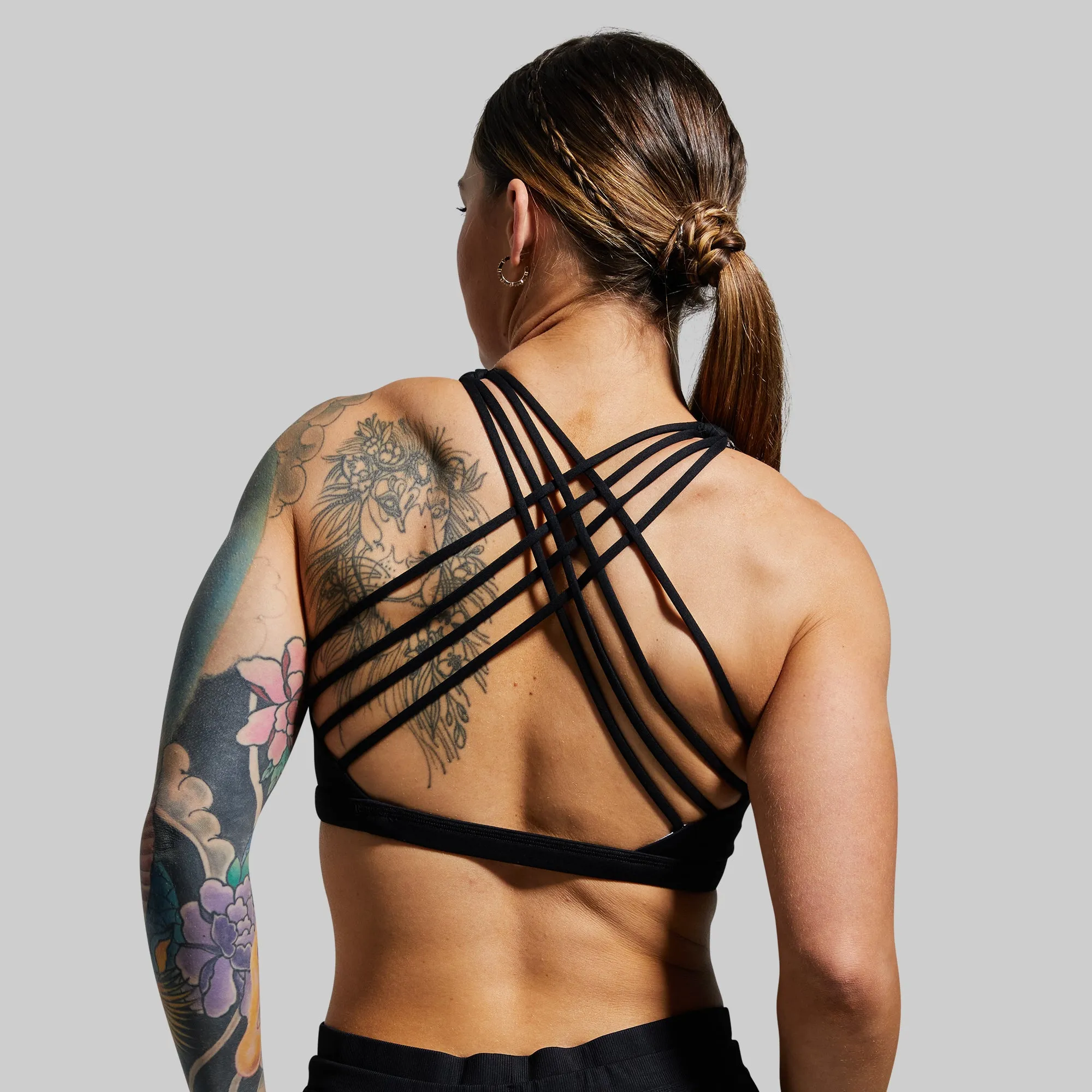 Vitality Original Sports Bra (Black) sold by Born Primitive