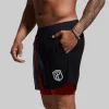 Versatile Short w/ Compression 7" (Thin Red Line Gunmetal) sold by Born Primitive