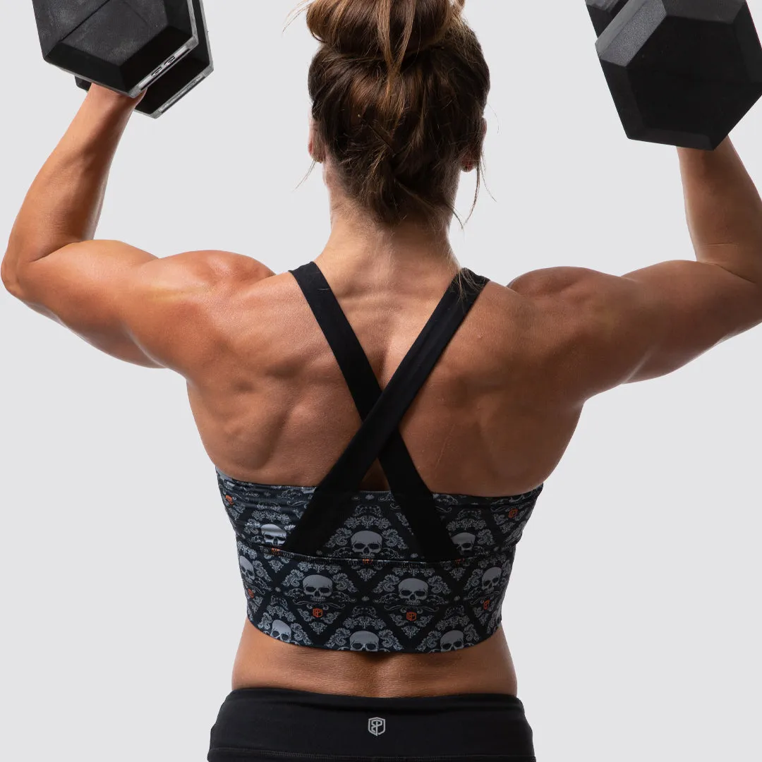 Intensity Sports Bra (Gothic Graveyard) sold by Born Primitive product image thumbnail 2