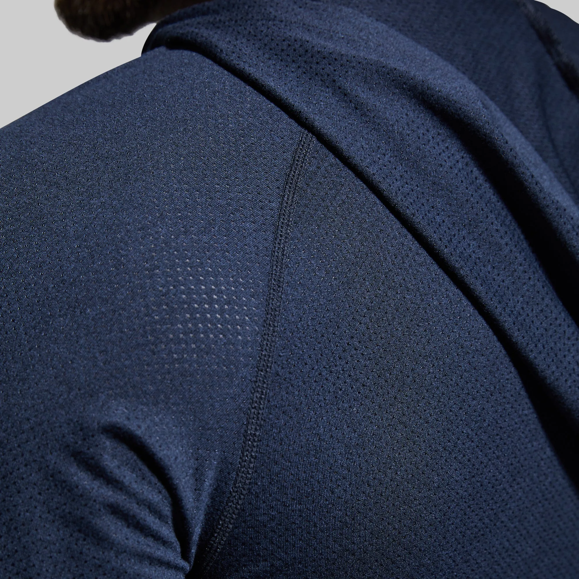 Heritage Henley Hoodie (Heather Navy) sold by Born Primitive product image thumbnail 5