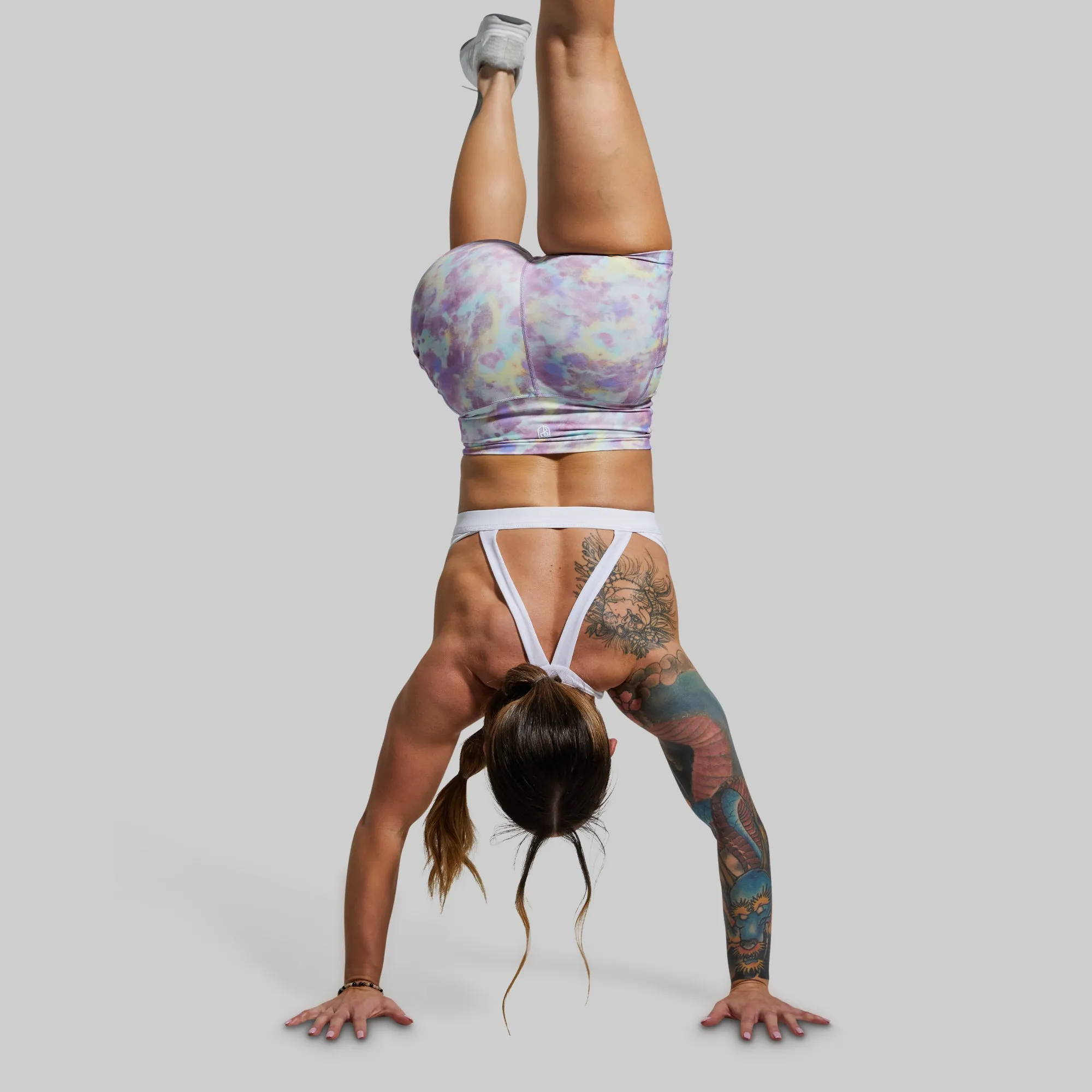 Shoots Sports Bra (White) sold by Born Primitive product image thumbnail 5