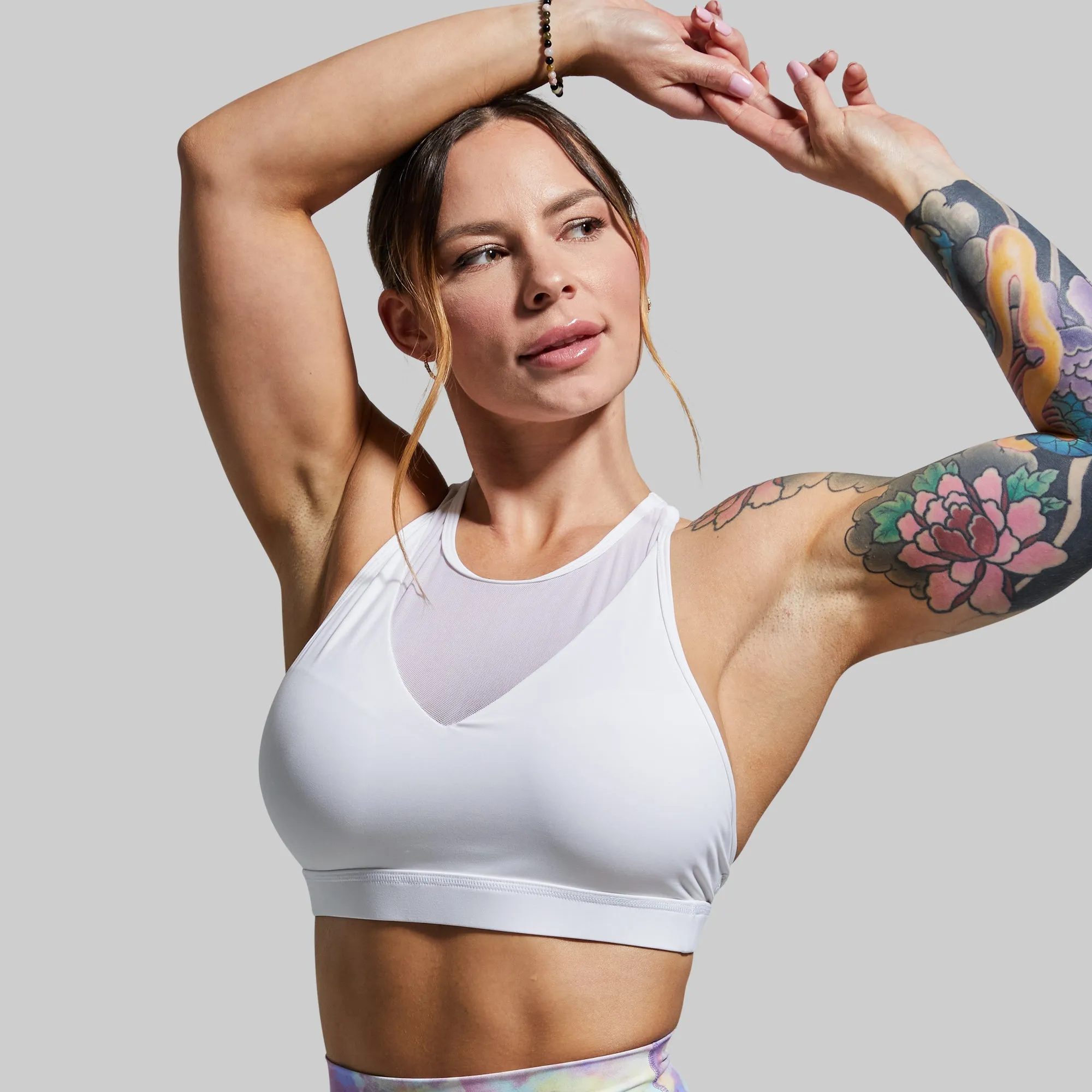 Shoots Sports Bra (White) sold by Born Primitive product image thumbnail 2