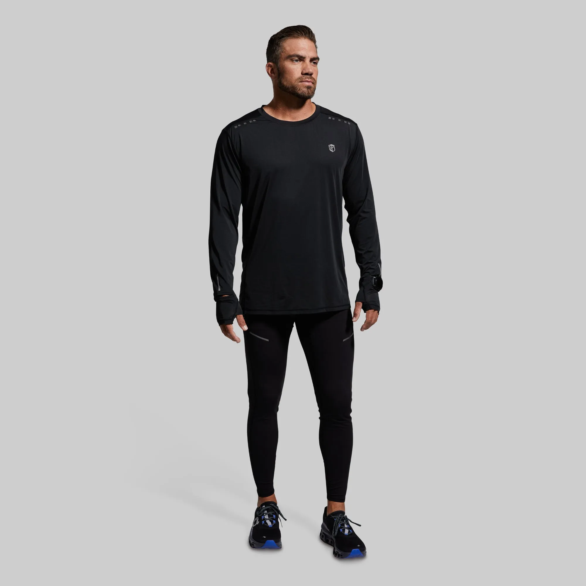 Men's Endurance Long Sleeve Shirt (Black) sold by Born Primitive product image thumbnail 5